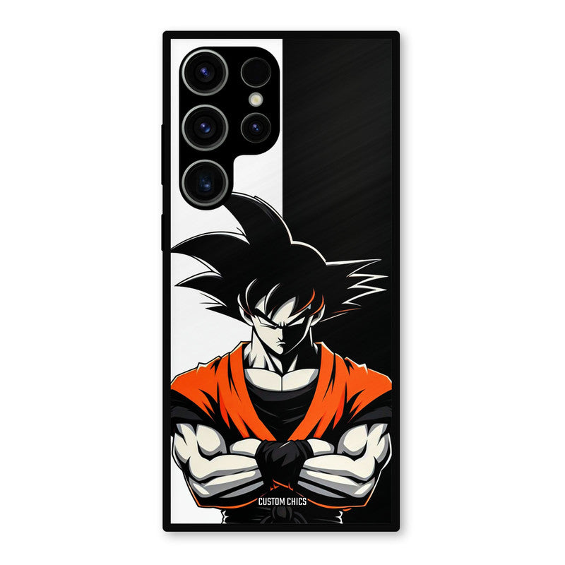 Goku Rage Samsung Galaxy S23 Ultra Mobile Back Cover - Anime PrintShield Case