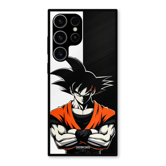Goku Rage Samsung Galaxy S23 Ultra Mobile Back Cover - Anime PrintShield Case