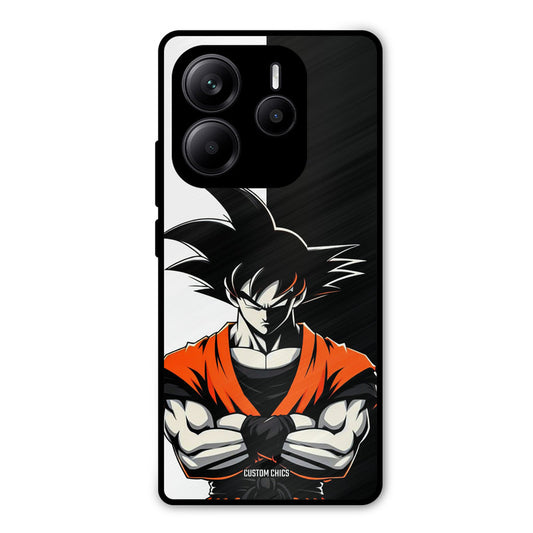 Goku Rage Redmi Note 14 Mobile Back Cover - Anime PrintShield Case