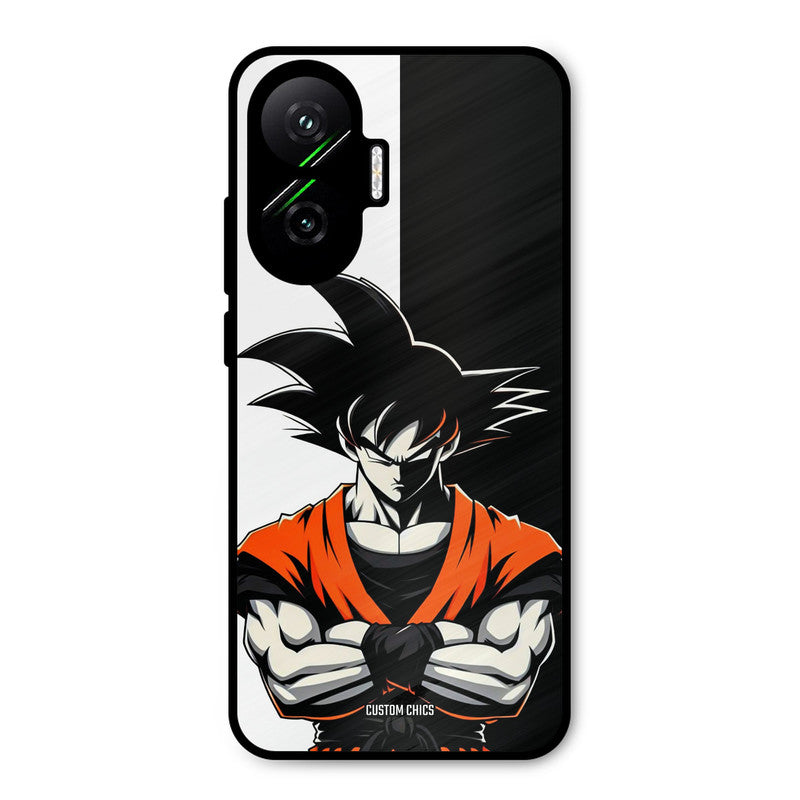 Goku Rage Poco F7 5G Mobile Back Cover - Anime PrintShield Case