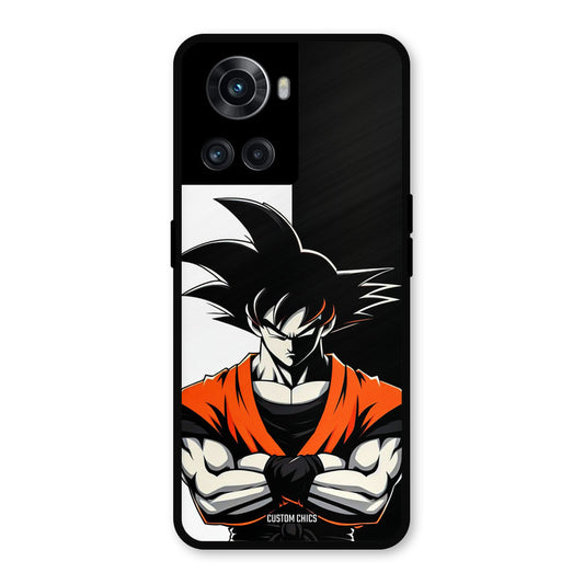 Goku Rage OnePlus 10R Mobile Back Cover - Anime PrintShield Case