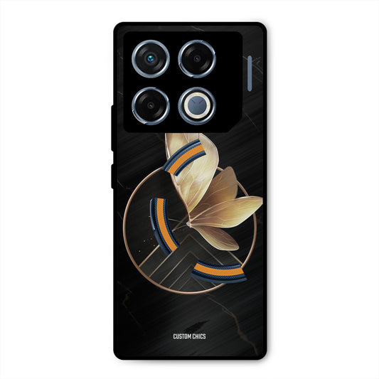 Gold Shape Infinix GT 20 Pro Mobile Back Cover - Aesthetic PrintShield Case
