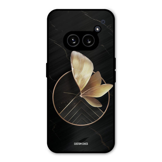 Gold Shape Nothing Phone 2a Mobile Back Cover - Aesthetic PrintShield Case