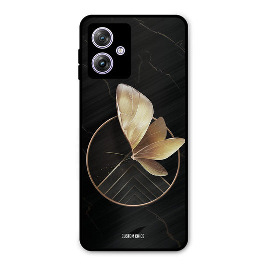 Gold Shape Moto G54 Mobile Back Cover - Aesthetic PrintShield Case