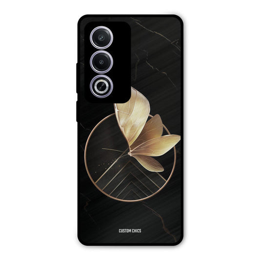 Gold Shape Oppo K12x Mobile Back Cover - Aesthetic PrintShield Case