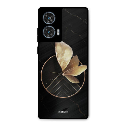 Gold Shape Moto G96 Mobile Back Cover - Aesthetic PrintShield Case