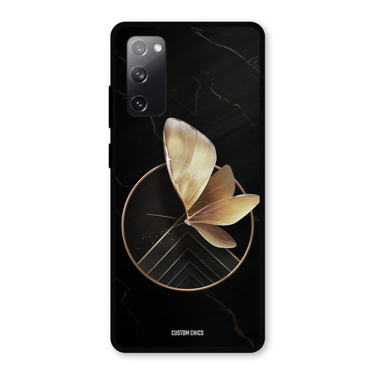 Gold Shape Samsung Galaxy S20 FE 5G Mobile Back Cover - Aesthetic PrintShield Case