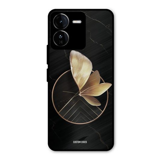 Gold Shape iQOO Z9 Mobile Back Cover - Aesthetic PrintShield Case