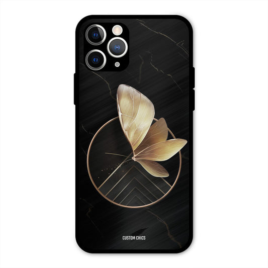 Gold Shape IPhone 11 Pro Max Mobile Back Cover - Aesthetic PrintShield Case