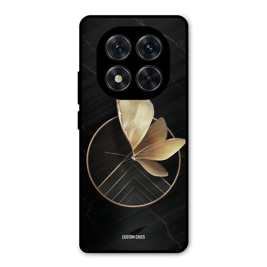 Gold Shape Redmi Note 14 Pro Mobile Back Cover - Aesthetic PrintShield Case