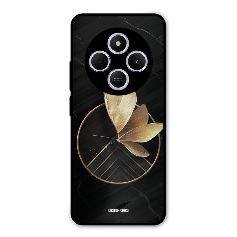 Gold Shape Poco M7 Mobile Back Cover - Aesthetic PrintShield Case