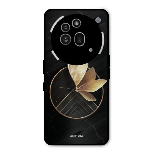 Gold Shape Nothing Phone 3A Pro Mobile Back Cover - Aesthetic PrintShield Case