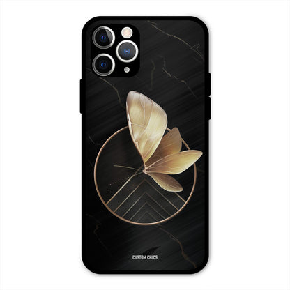 Gold Shape IPhone 11 Pro Mobile Back Cover - Aesthetic PrintShield Case