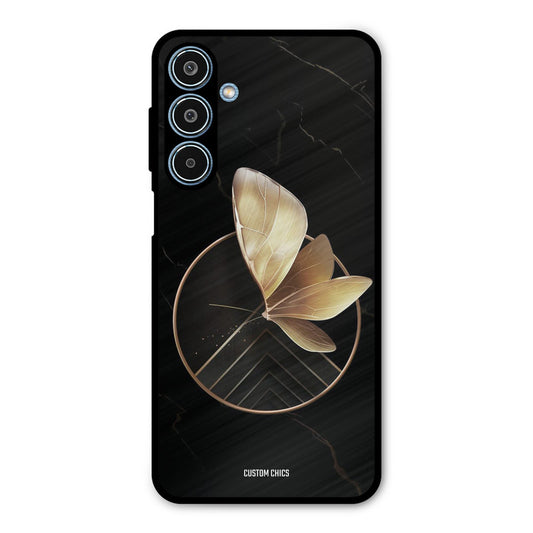 Gold Shape Samsung Galaxy M35 5G Mobile Back Cover - Aesthetic PrintShield Case