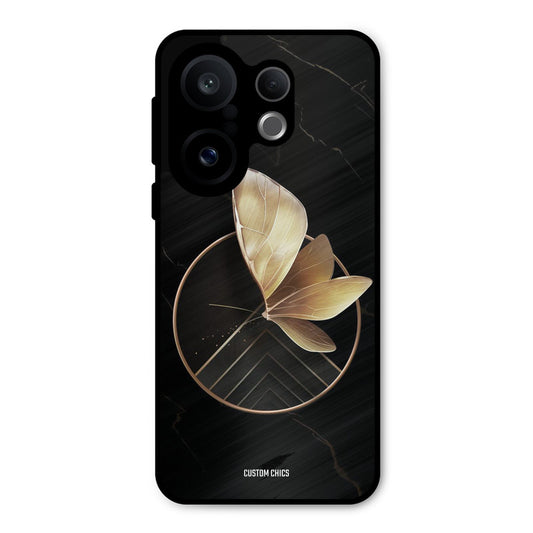 Gold Shape Vivo X200 FE Mobile Back Cover - Aesthetic PrintShield Case