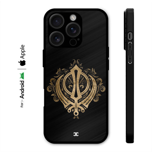 Golden Art Of Khanda Case – Premium PrintShield Mobile Cover