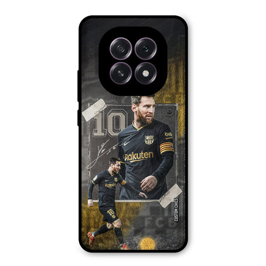 Golden Messi Oppo F29 Mobile Back Cover - Sports PrintShield Case
