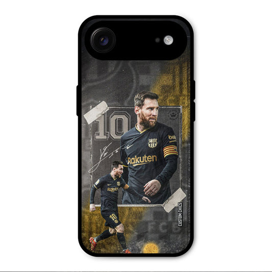 Golden Messi iPhone Air Mobile Back Cover - Sports PrintShield Case