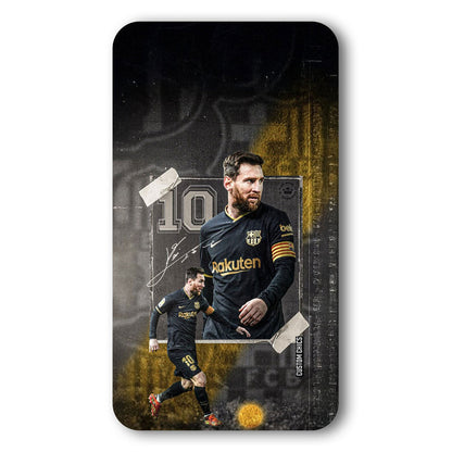 Golden Messi Case – Premium PrintShield Mobile Cover