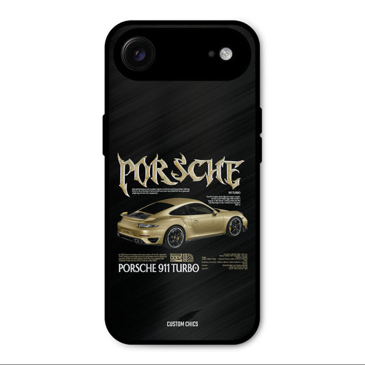 Golden Porsche iPhone Air Mobile Back Cover - Car&Bike PrintShield Case