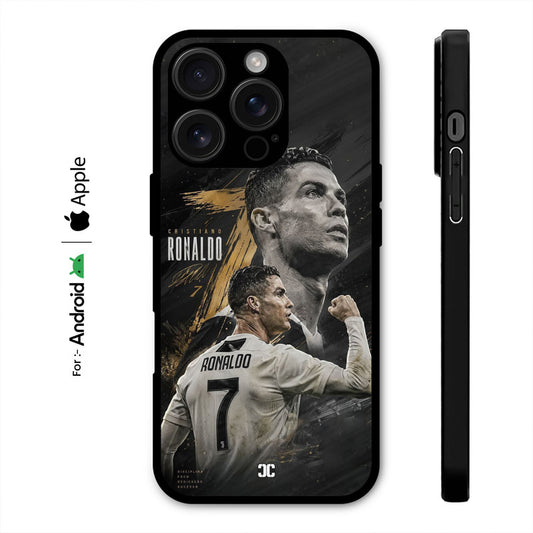 Golden Ronaldo Case – Premium PrintShield Mobile Cover