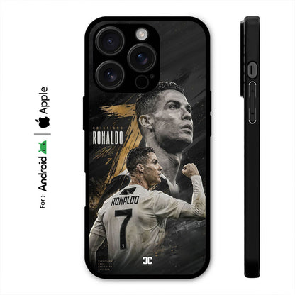 Golden Ronaldo Case – Premium PrintShield Mobile Cover