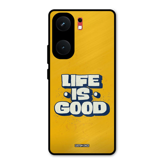 Good Life iQOO Neo 9 Pro Mobile Back Cover - Typography PrintShield Case