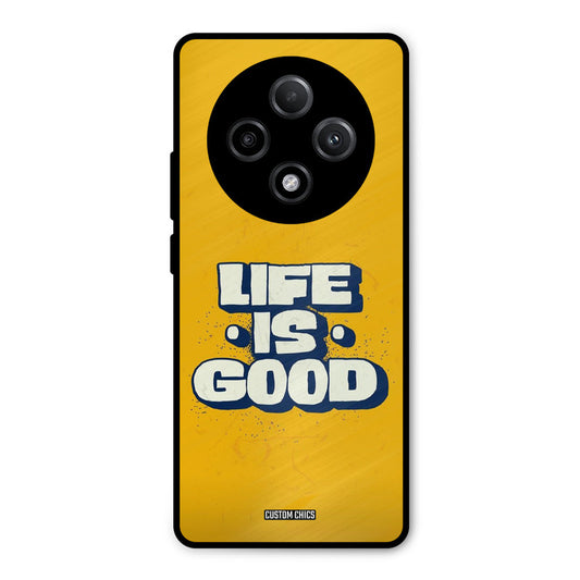 Good Life Oppo F27 Pro Plus 5G Mobile Back Cover - Typography PrintShield Case