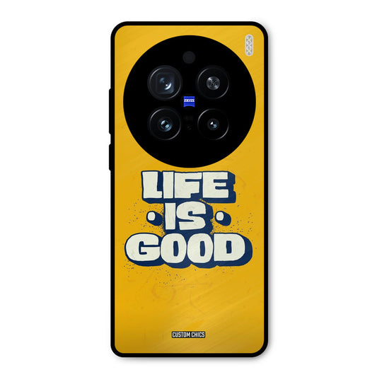 Good Life Vivo X200 Pro Mobile Back Cover - Typography PrintShield Case