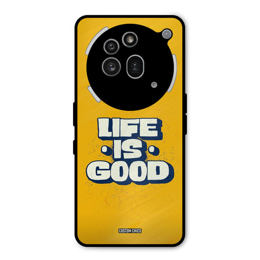 Good Life Nothing Phone 3A Pro Mobile Back Cover - Typography PrintShield Case