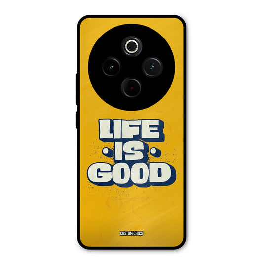 Good Life iQoo Z10 Mobile Back Cover - Typography PrintShield Case
