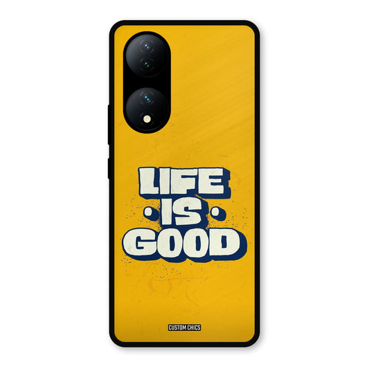 Good Life Vivo Y100 Mobile Back Cover - Typography PrintShield Case