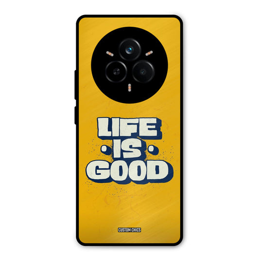 Good Life Realme 14 Pro Plus Mobile Back Cover - Typography PrintShield Case