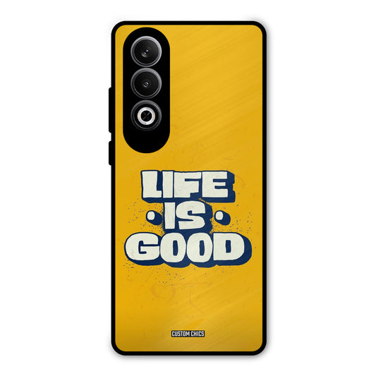 Good Life OnePlus Nord CE4 Mobile Back Cover - Typography PrintShield Case