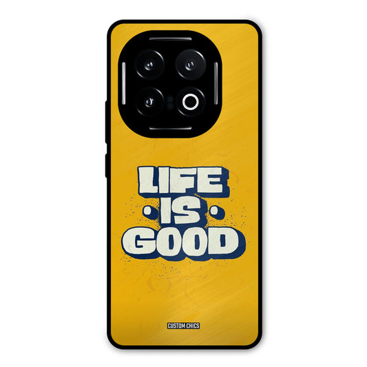 Good Life iQOO 13 Mobile Back Cover - Typography PrintShield Case