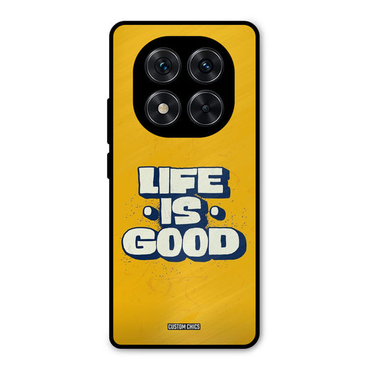 Good Life Redmi Note 14 Pro Mobile Back Cover - Typography PrintShield Case
