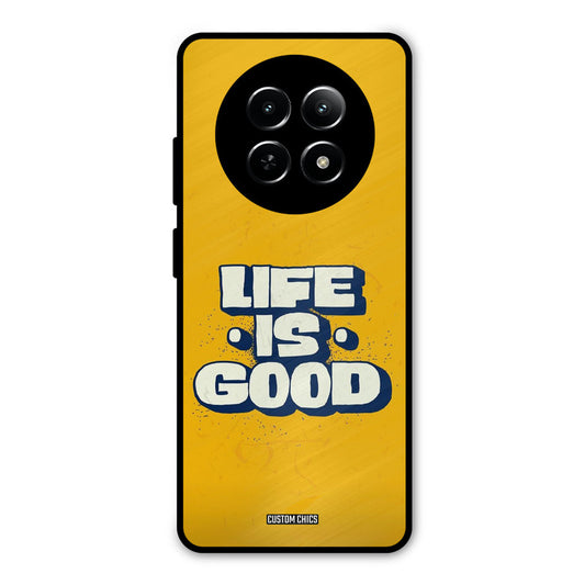 Good Life Realme Narzo N65 Mobile Back Cover - Typography PrintShield Case