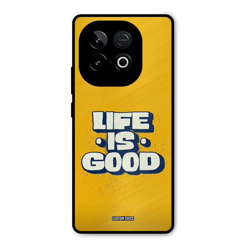 Good Life iQOO Neo 10 Mobile Back Cover - Typography PrintShield Case