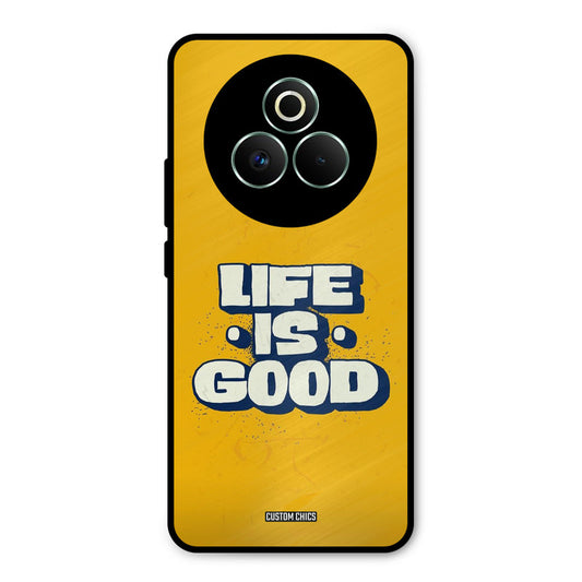 Good Life Realme P3 Pro 5G Mobile Back Cover - Typography PrintShield Case