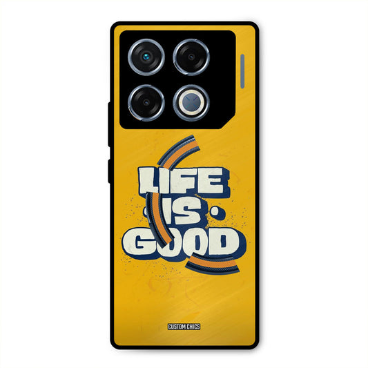 Good Life Infinix GT 20 Pro Mobile Back Cover - Typography PrintShield Case