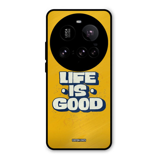 Good Life Xiaomi Mi 15 Ultra Mobile Back Cover - Typography PrintShield Case