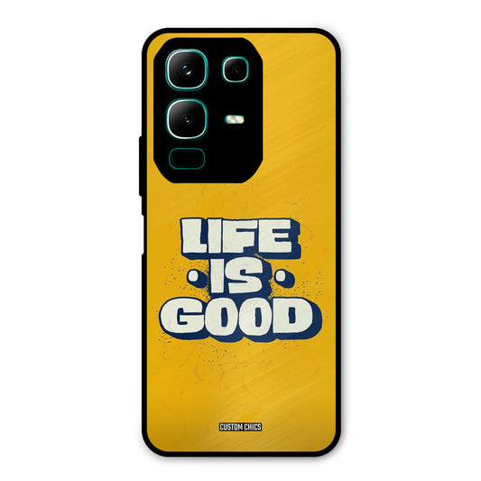 Good Life Infinix Note 50x Mobile Back Cover - Typography PrintShield Case