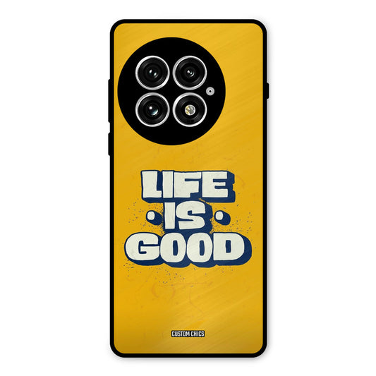 Good Life Oneplus 13 Mobile Back Cover - Typography PrintShield Case
