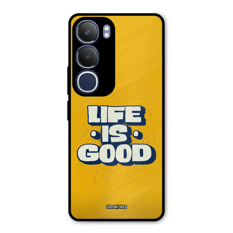 Good Life Vivo Y29 Mobile Back Cover - Typography PrintShield Case