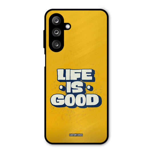 Good Life Samsung Galaxy M36 Mobile Back Cover - Typography PrintShield Case