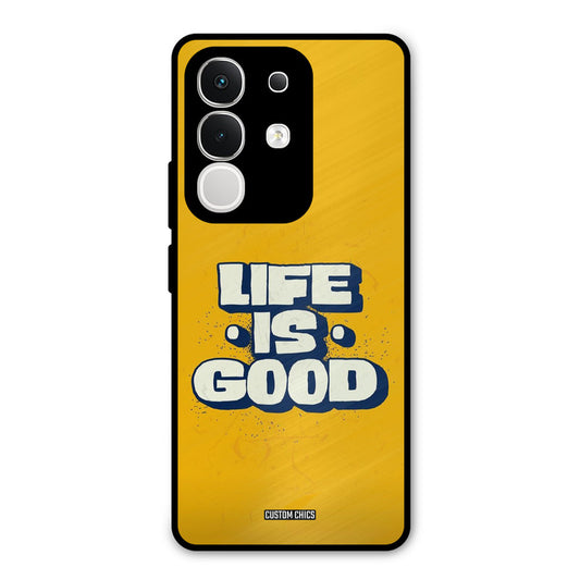 Good Life Vivo T4x Mobile Back Cover - Typography PrintShield Case