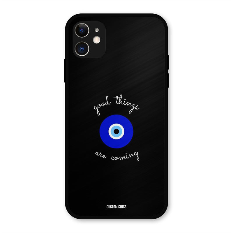 Good Things Coming IPhone 11 Mobile Back Cover - Aesthetic PrintShield Case