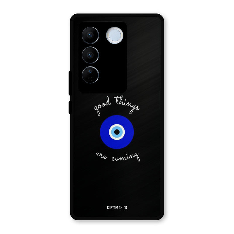 Good Things Coming Vivo V27 Pro Mobile Back Cover - Aesthetic PrintShield Case