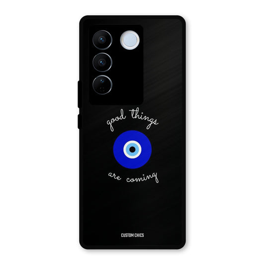 Good Things Coming Vivo V27 Pro Mobile Back Cover - Aesthetic PrintShield Case