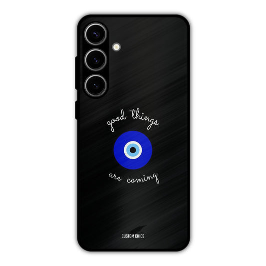 Good Things Coming Samsung Galaxy S24 Plus Mobile Back Cover - Aesthetic PrintShield Case